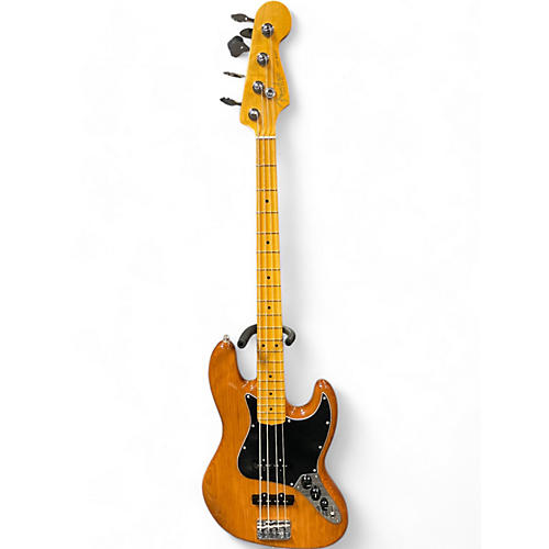 Used Fender American Professional Jazz Bass Natural Electric Bass Guitar Natural - musicians--Friend