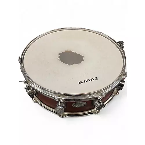 Used 1999 DW 14X5 Collector's Series Snare Satin Cherry Drum Satin Cherry 210 - musicians--Friend