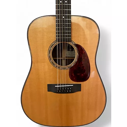 Used 2000 Barbarossa D-12 Custom Natural 12 String Acoustic Guitar Natural - musicians--Friend