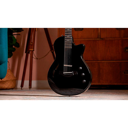 Taylor T5z Pro Acoustic-Electric Guitar Black - musicians--Friend