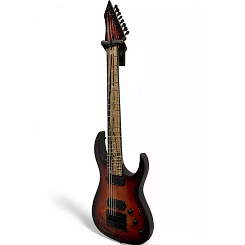 Used B.C. Rich Shredzilla Prophecy Archtop 8 with Evertune Lava Burst Solid Body Electric Guitar Lava Burst - musicians--Friend