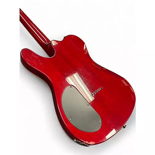 Used Fender FSR Custom Telecaster HH Cherry Solid Body Electric Guitar Cherry - musicians--Friend