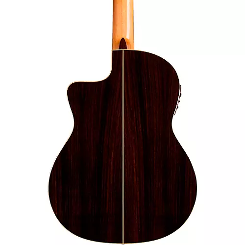 Cordoba GK Studio Negra Flamenco Acoustic-Electric Guitar Wine Red - musicians--Friend