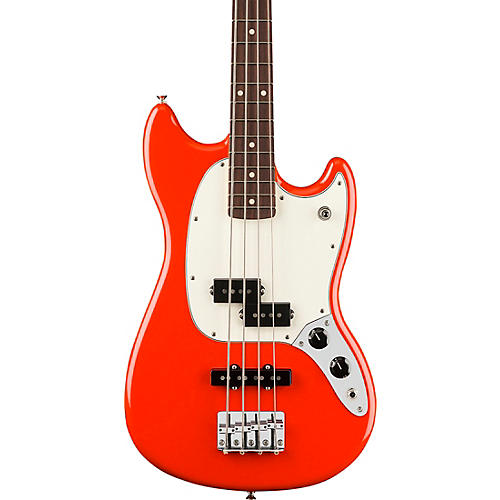Fender Player II Mustang Bass PJ Rosewood Fingerboard Aquatone Blue - musicians--Friend