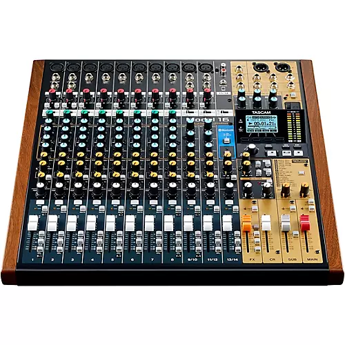 TASCAM Model 16 16-Channel Multitrack Recorder With Analog Mixer & USB Interface - musicians--Friend
