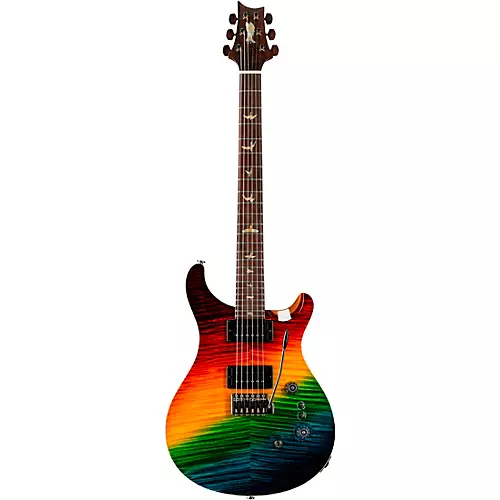 PRS Private Stock Custom 24-08 With Curly Maple Top, Figured Mahogany Back and Neck, Brazilian Rosewood Fretboard, Pattern Regular Neck Shape Electric Guitar Darkside Cross Fade - musicians--Friend