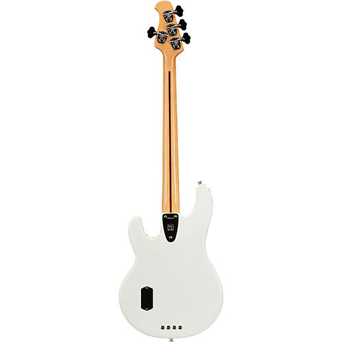 Ernie Ball Music Man Retro '70s StingRay Electric Bass White - musicians--Friend