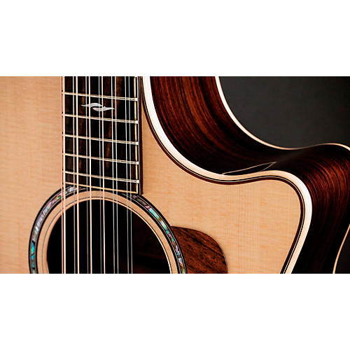 Taylor 854ce 12-String Grand Auditorium Acoustic-Electric Guitar Natural - musicians--Friend