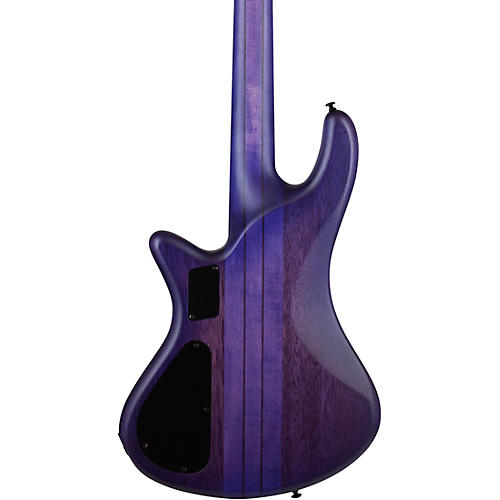 Schecter Guitar Research Limited-Edition Stiletto Studio-4 Bass Transparent Purple Burst - musicians--Friend