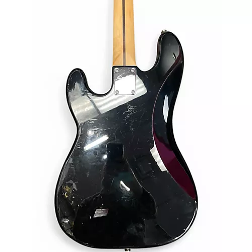 Used Squier Affinity Precision Bass Black Electric Bass Guitar Black - musicians--Friend