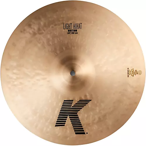 Zildjian K Light Hi-Hat Bottom Cymbal 15 in. - musicians--Friend
