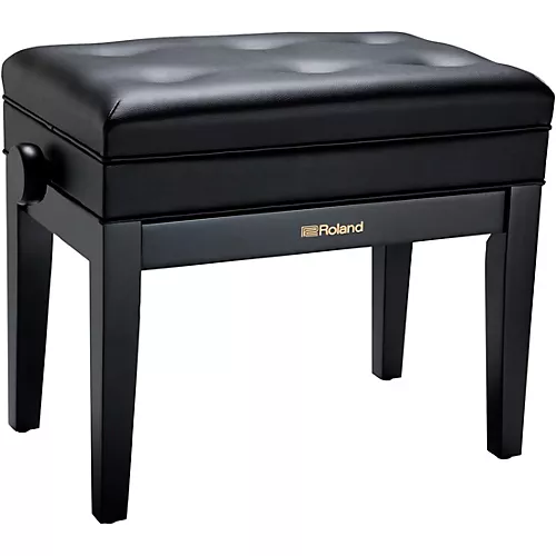 Roland RPB-400-US Piano Bench, Vinyl Seat Satin White - musicians--Friend