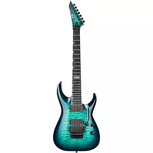 ESP E-II Horizon FR-7 Electric Guitar Turquoise - musicians--Friend