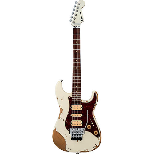 Charvel Super-Stock San Dimas Style 1 HH FR RW Electric Guitar Aged Arctic - musicians--Friend