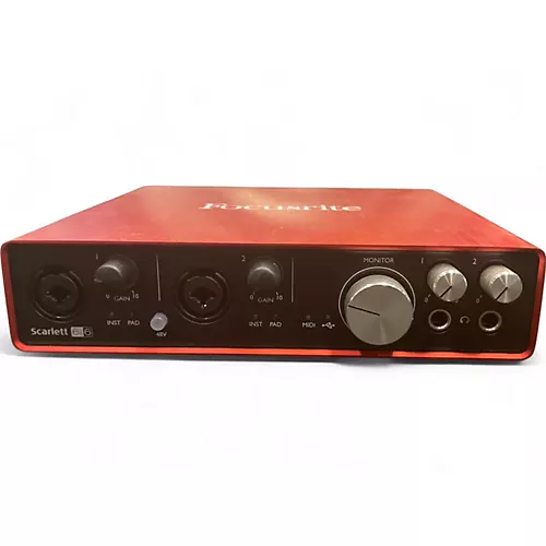 Used Focusrite Scarlett 6i6 Gen 2 Audio Interface - musicians--Friend