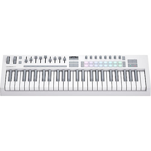 Novation Launchkey 49 MK4 Keyboard Controller White - musicians--Friend