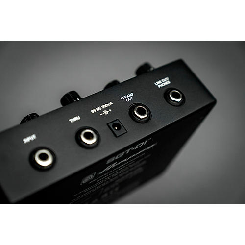Ampeg SGT-DI Blue Line Anniversary Edition All-in-One Bass Box Effects Pedal Silver and Blue - musicians--Friend