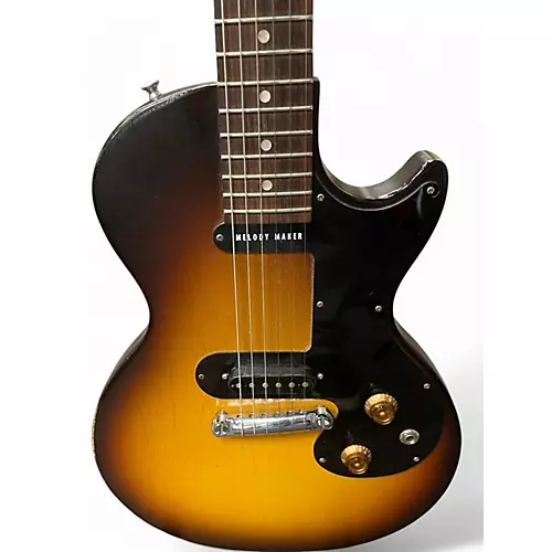 Used Gibson Les Paul Melody Maker Sunburst Solid Body Electric Guitar Sunburst - musicians--Friend