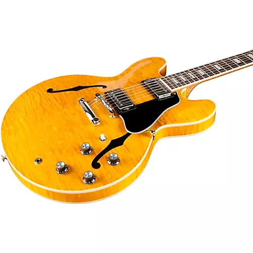 Gibson ES-335 Figured Semi-Hollow Electric Guitar Deep Ocean Burst - musicians--Friend