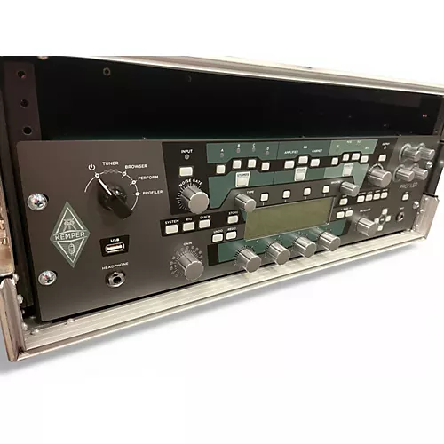 Used Kemper Profiler Rack Non Powered Solid State Guitar Amp Head - musicians--Friend