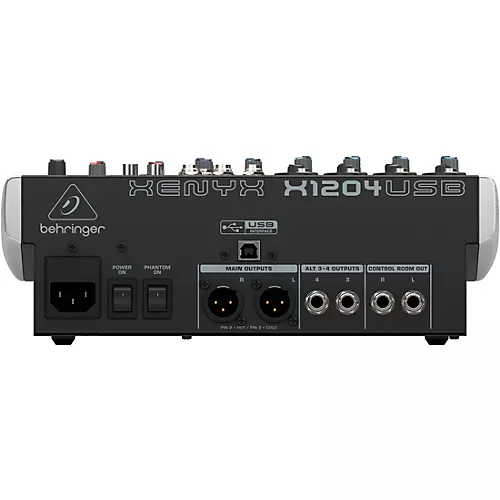 Behringer XENYX X1204USB USB Mixer With Effects - musicians--Friend
