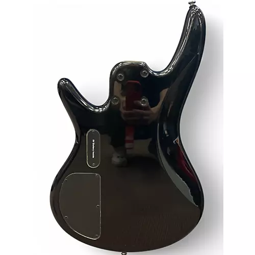 Used Ibanez GSR206 6 String Black Electric Bass Guitar Black - musicians--Friend