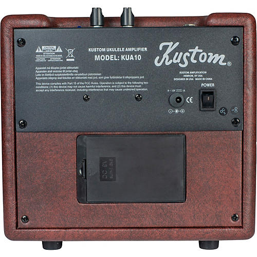 Kustom KUA10 10W 1x6 Ukulele Combo Amplifier With Pickup and Amp Strap - musicians--Friend