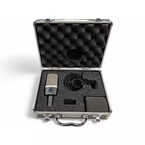 Used AKG c214 Condenser Microphone - musicians--Friend