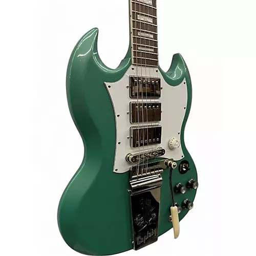 Used Gibson KIRK DOUGLAS SG Inverness Green Solid Body Electric Guitar Inverness Green - musicians--Friend