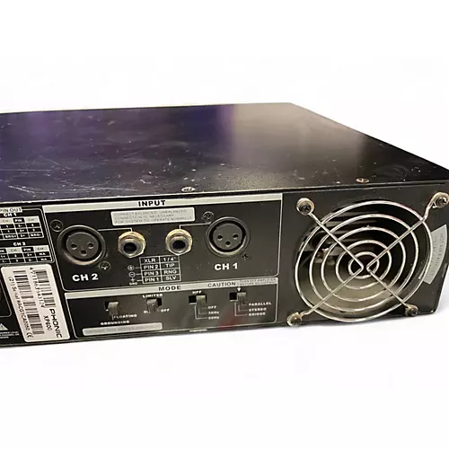 Used Phonic XP600 Power Amp - musicians--Friend
