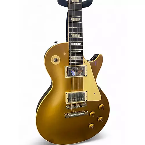 Used 2025 Gibson 1957 Les Paul Reissue VOS Gold Solid Body Electric Guitar Gold - musicians--Friend