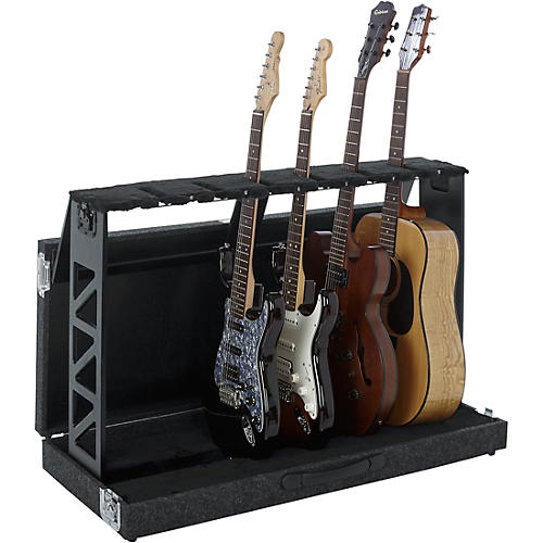 Gator GTRSTD6 Compact Rack Style Six (6) Guitar Stand that Folds Into Case - musicians--Friend