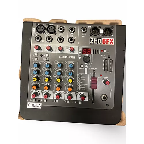 Used Allen & Heath ZED-6FX Unpowered Mixer - musicians--Friend