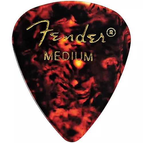Fender 351 Standard Guitar Picks Extra Heavy 1 Dozen - musicians--Friend