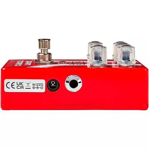 MXR Gran Torino Boost Overdrive Effects Pedal Red - musicians--Friend