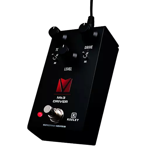 Keeley Mk3 Driver Andy Timmons Full Range Overdrive Effects Pedal Black - musicians--Friend