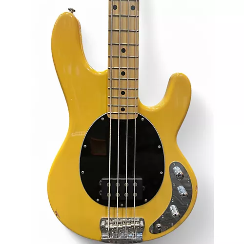 Used Sterling by Music Man StingRay Classic Ray24 Butterscotch Electric Bass Guitar Butterscotch - musicians--Friend