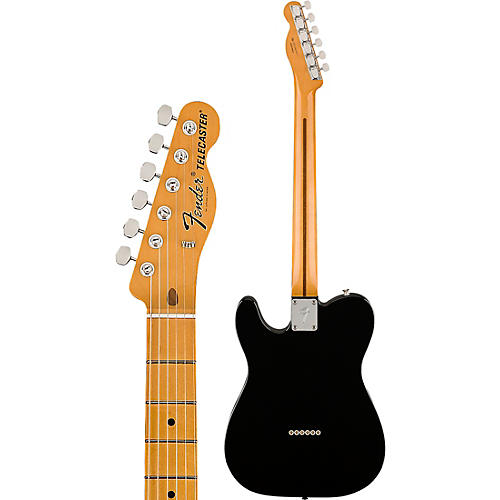 Fender Vintera II '60s Telecaster Thinline Electric Guitar Black - musicians--Friend