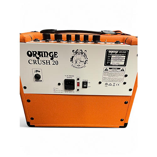 Used Orange Amplifiers Crush 20 20W 1x8 Guitar Combo Amp - musicians--Friend