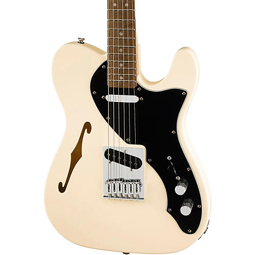 Squier Affinity Series Telecaster Thinline Electric Guitar Olympic White - musicians--Friend
