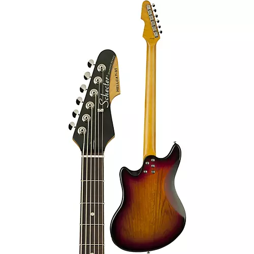 Schecter Guitar Research Hellcat VI Extended-Range Electric Guitar 3-Tone Sunburst - musicians--Friend
