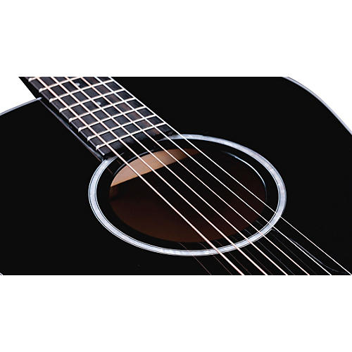 Taylor 217e Plus Grand Pacific Acoustic-Electric Guitar Black - musicians--Friend