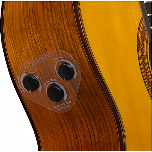 Yamaha CG-TA TransAcoustic Nylon-String Acoustic-Electric Guitar Gloss Natural - musicians--Friend