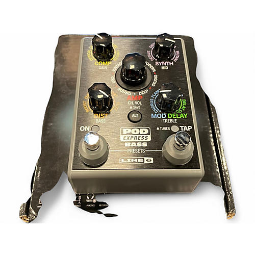 Used Line 6 Pod Express Bass Effect Processor - musicians--Friend