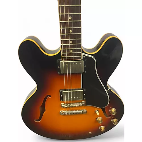 Used Gibson Signature Gibson Custom Shop ES-335 2012 Sunburst Hollow Body Electric Guitar Sunburst - musicians--Friend