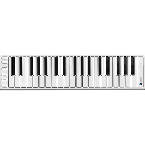 CME Xkey Air Wireless Bluetooth Mobile Keyboard Controller Silver 37 Key - musicians--Friend
