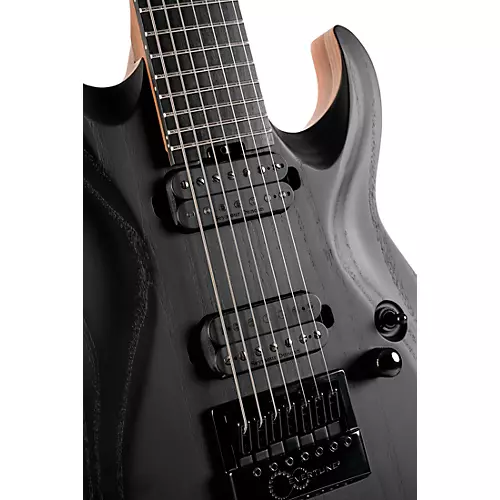 Cort KX707 EverTune 7-String Electric Guitar Satin Black - musicians--Friend