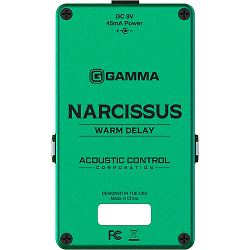 GAMMA Narcissus Warm Delay Effects Pedal - musicians--Friend