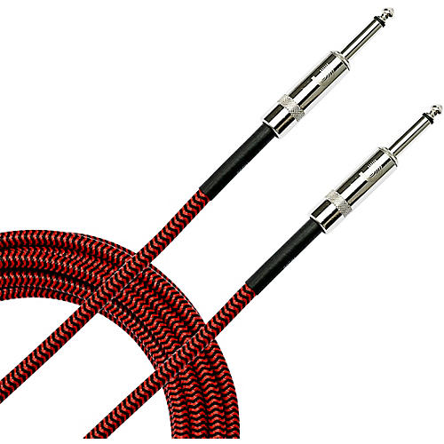 D'Addario Braided Instrument Cable 15 ft. Military Green - musicians--Friend