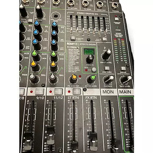 Used Mackie PROFX12 Unpowered Mixer - musicians--Friend